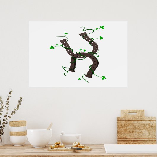 Hoefijzers Poster (Keuken)