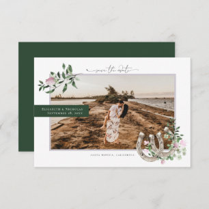 Hoefijzers Shamrock Greenery   Fotobruiloft Save The Date