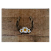 Hoefijzers snijplank (Voorkant)