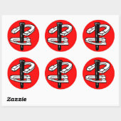 Hoefijzers Sticker (Vel)