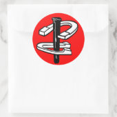 Hoefijzers Sticker (Tas)