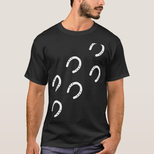 Hoefijzers T-shirt (Voorkant)
