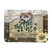 Hoefijzers Zonnebloem Land Weddenschap Save the Da Magneet (Horizontaal)