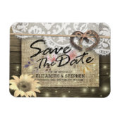 Hoefijzers Zonnebloem Land Weddenschap Save the Da Magneet (Horizontaal)