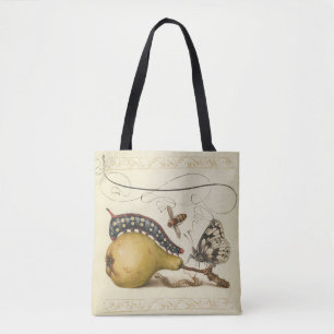 Hoefnagel Vintage Peren & Insecten 1500s Renaissan Tote Bag