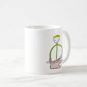 Hoefsmid Stickman Koffiemok (Voorkant rechts)