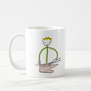 Hoefsmid Stickman Koffiemok