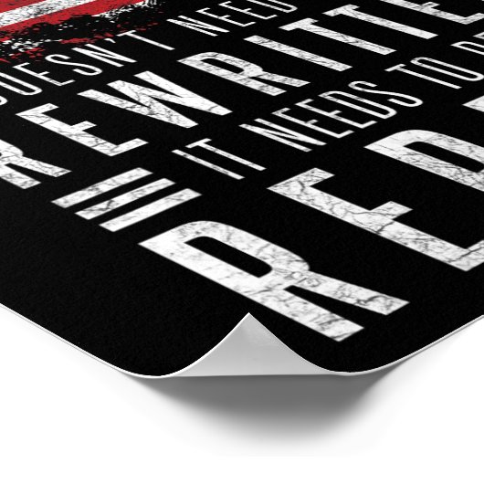 hoeft niet te worden herschreven, het moet worden  poster (Hoek)