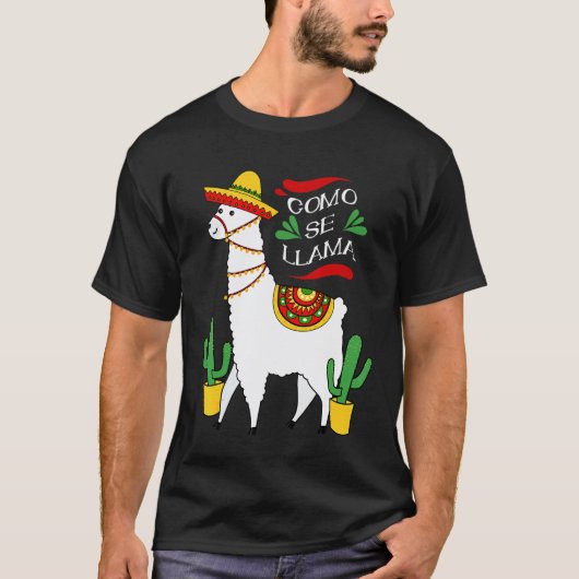 Hoeheet Cactus Schattig Cinco De Mayo Drank T-shir T-shirt (Voorkant)