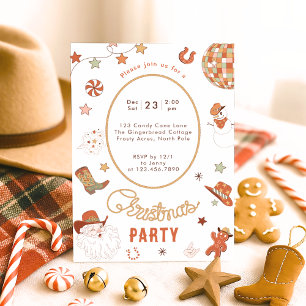 Hoei Western Kerstfeest Kaart