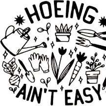 hoeing in je easy shirt