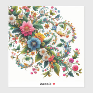 Hoek Floral Sticker