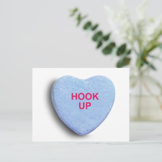 HOEK HET SNOEP HEART BRIEFKAART (Staand voorkant)