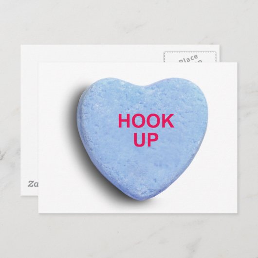 HOEK HET SNOEP HEART BRIEFKAART (Voorkant / Achterkant)