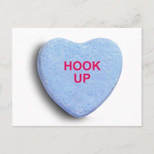 HOEK HET SNOEP HEART BRIEFKAART (Voorkant)