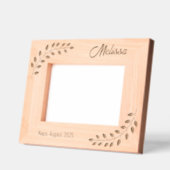 Hoek Krans Branch 7x5 Gegraveerde Lijstjes (Links)