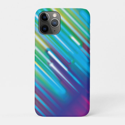 Hoek Neon iPhone / iPad hoesje (Achterkant)