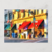 Hoek of centrum en Merchant Rutland VT Briefkaart (Voorkant)