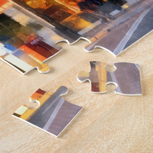 Hoek of centrum en Merchant Rutland VT Legpuzzel (Zijkant)