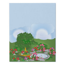 Hoek Tuin Canvasprint