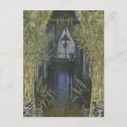 Hoek van de Apartement door Claude Monet Briefkaart (Voorkant)