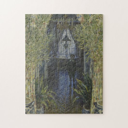 Hoek van de Apartement door Claude Monet Legpuzzel (Verticaal)