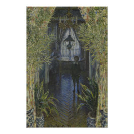 Hoek van de Apartement door Claude Monet Poster