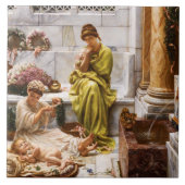 hoek van de markt tegeltje (Voorkant)