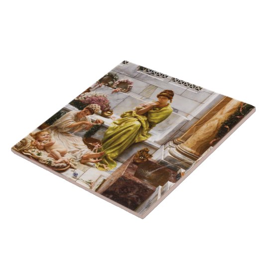 hoek van de markt tegeltje (Zijkant)