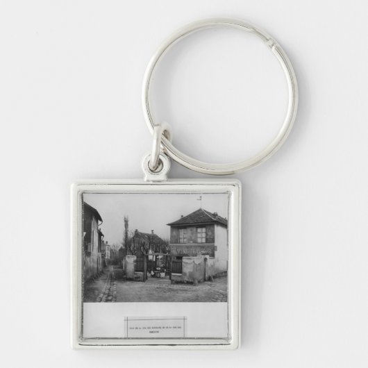 Hoek van de Rue des Rondeaux Sleutelhanger (Voorkant)