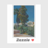 Hoek van de tuin, Alcazar, Sevilla Sticker (Vel)
