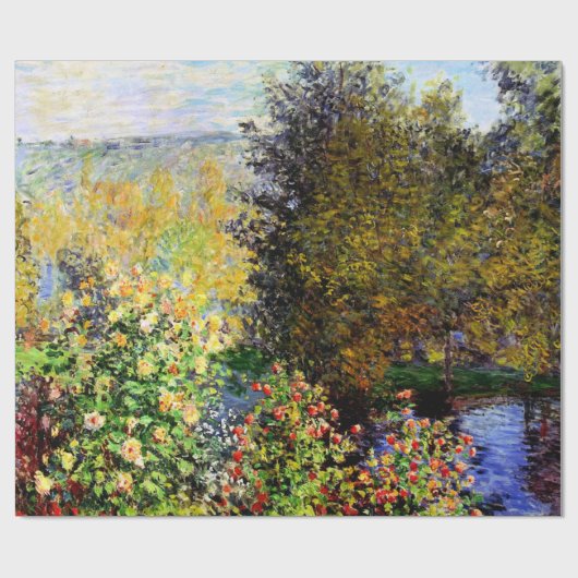 Hoek van de tuin in Montgeron Cadeaupapier (Vlak)