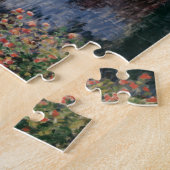 Hoek van de tuin in Montgeron - Claude Monet Legpuzzel (Zijkant)