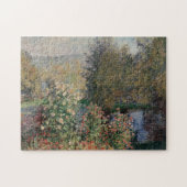 Hoek van de tuin in Montgeron - Claude Monet Legpuzzel (Horizontaal)