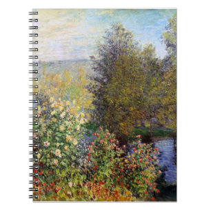Hoek van de tuin in Montgeron - Claude Monet - Notitieboek