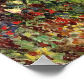Hoek van de tuin in Montgeron - Claude Monet Poster (Hoek)