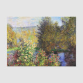 Hoek van de tuin in Montgeron Tissuepapier (Voorkant)