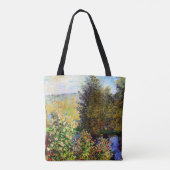 Hoek van de tuin in Montgeron Tote Bag (Achterkant)
