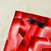 hoek van hellende vierkantjes, rood tot witachtig