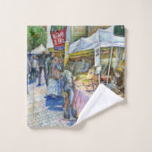 Hoek van het Boerderij van de Vliegende Varken en  Bad Handdoek (Wasdoekje)