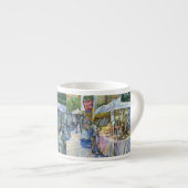 Hoek van het Boerderij van de Vliegende Varken en  Espresso Kop (Voorkant rechts)