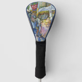 Hoek van het Boerderij van de Vliegende Varken en  Golfheadcover (Voorkant)