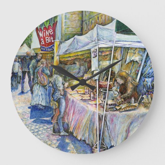 Hoek van het Boerderij van de Vliegende Varken en  Grote Klok (Voorkant)