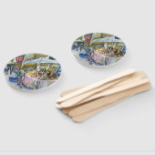 Hoek van het Boerderij van de Vliegende Varken en Handwaaier (Niet-gemonteerd)