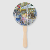 Hoek van het Boerderij van de Vliegende Varken en  Handwaaier (Voorkant)