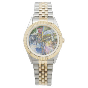 Hoek van het Boerderij van de Vliegende Varken en  Horloge