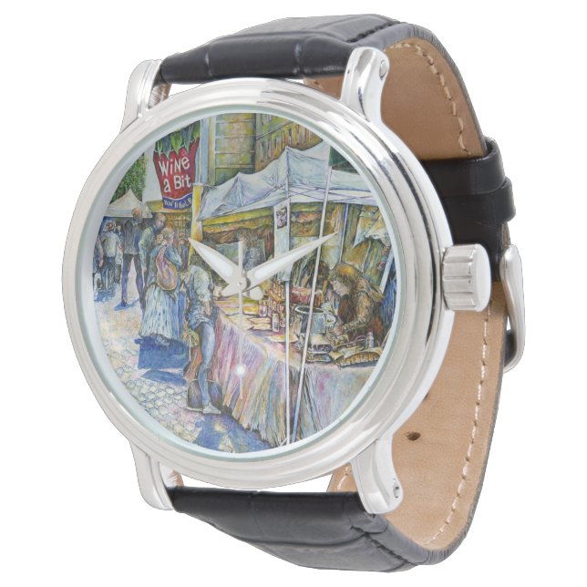 Hoek van het Boerderij van de Vliegende Varken en  Horloge (Gekanteld)