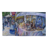 Hoek van het Boerderij van de Vliegende Varken en Kussensloop (Achterkant-Rechts)