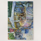 Hoek van het Boerderij van de Vliegende Varken en Legpuzzel (Verticaal)