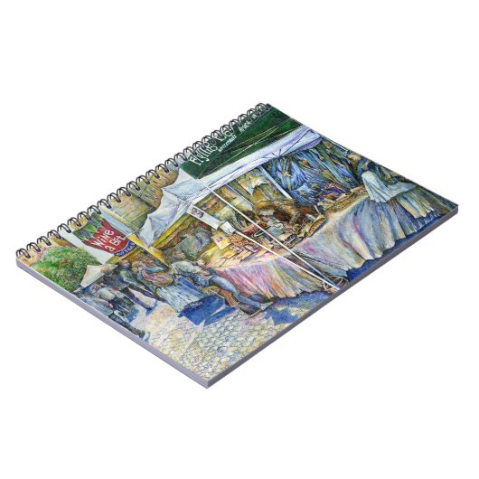 Hoek van het Boerderij van de Vliegende Varken en  Notitieboek (Linkerzijde)